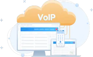 Abonnement VoIP call center