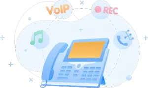 Entreprise de téléphonie IP pour service client